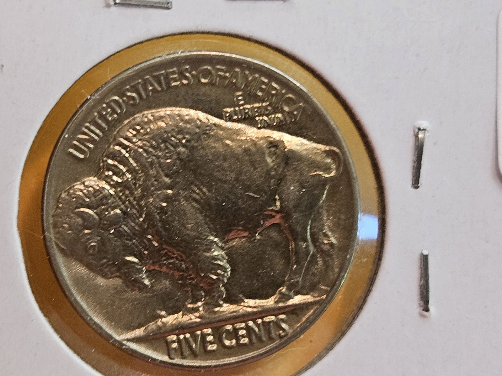 Very Choice Brilliant Uncirculated 1937 Buffalo Nickel - 7