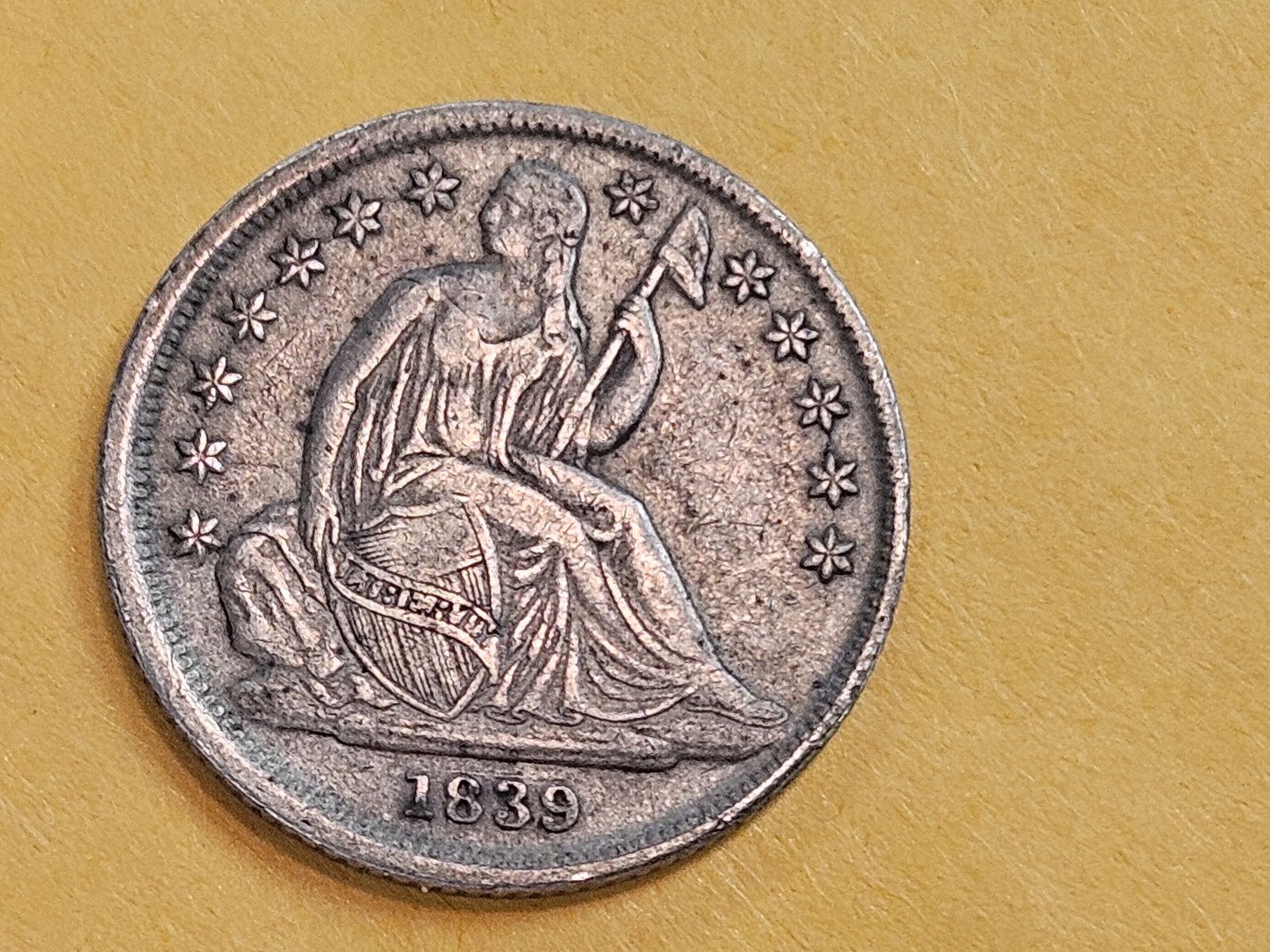 Better 1839-O Seated Liberty silver Dime: Graded in Extra Fine! Bigger jump in better grades