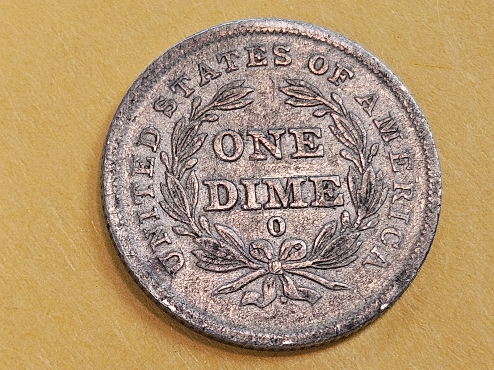 Better 1839-O Seated Liberty silver Dime - 5