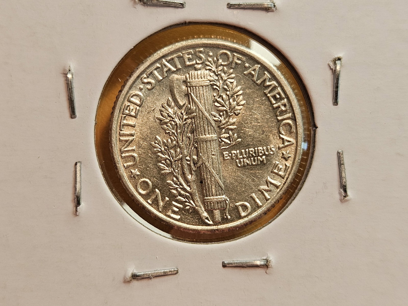 Four better grade silver Mercury Dimes - 5