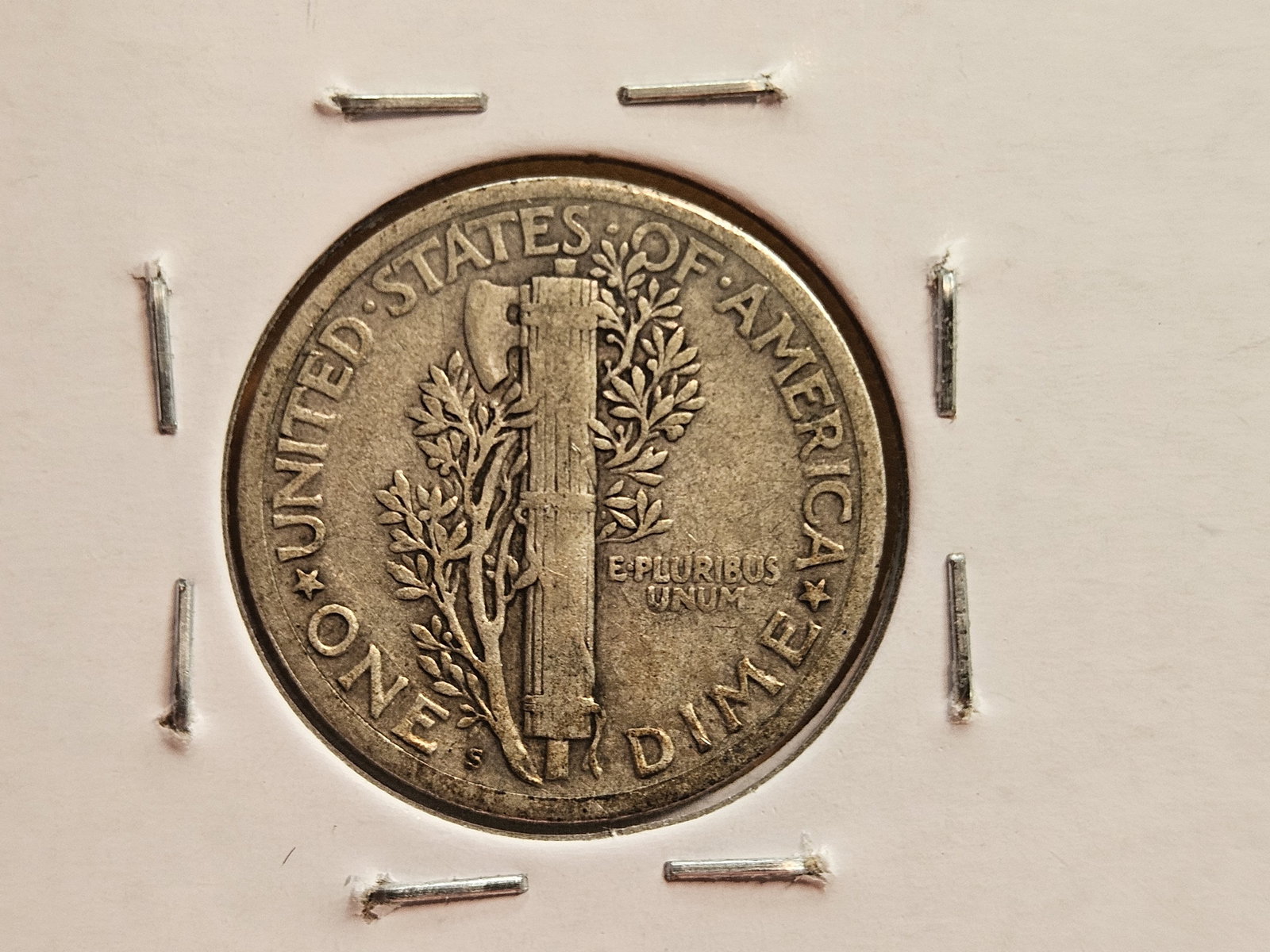 Four better grade silver Mercury Dimes - 7