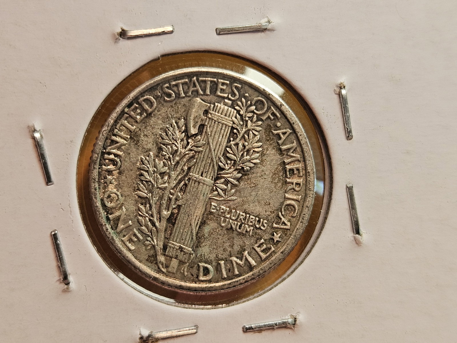 Four better grade silver Mercury Dimes - 9