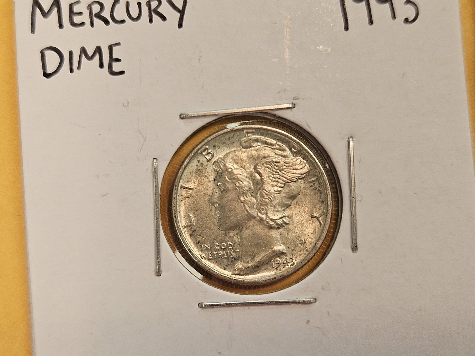 Four Choice to Very Choice Brilliant Uncirculated Mercury silver Dimes - 6