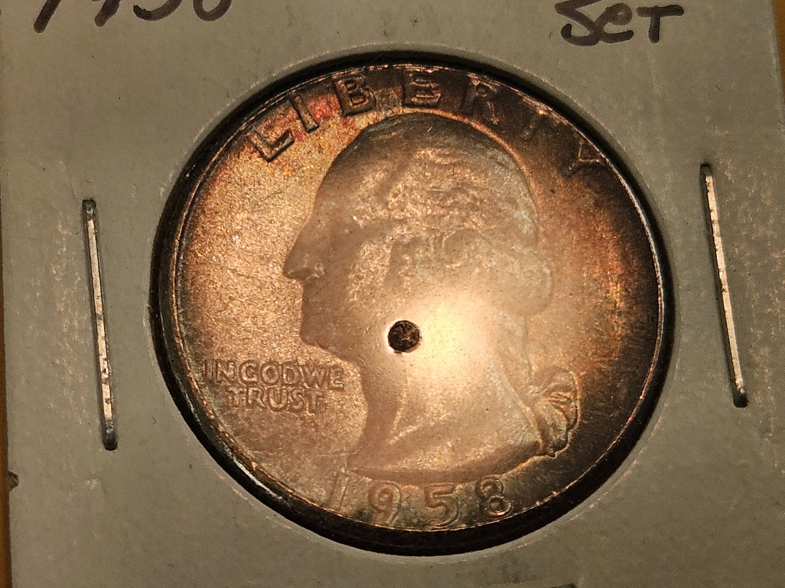 GEM Brilliant Uncirculated 1958 Washington Quarter - 3