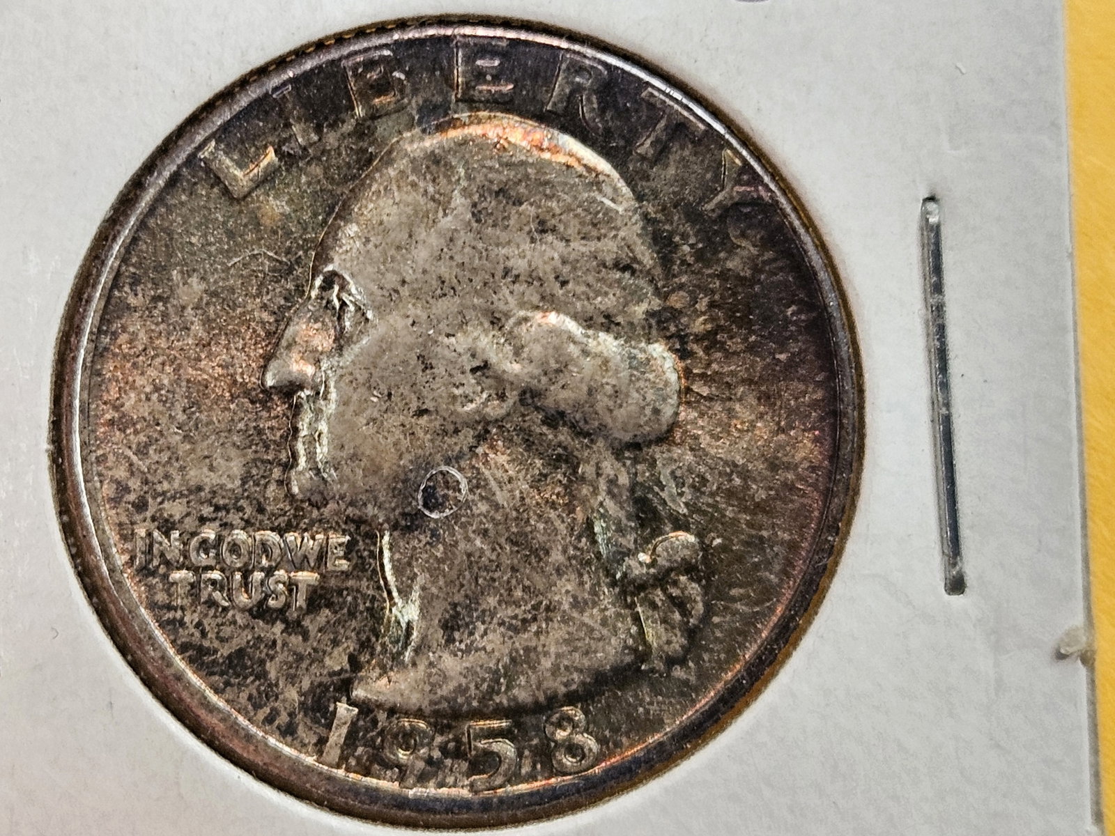 GEM Brilliant Uncirculated 1958 Washington Quarter - 5