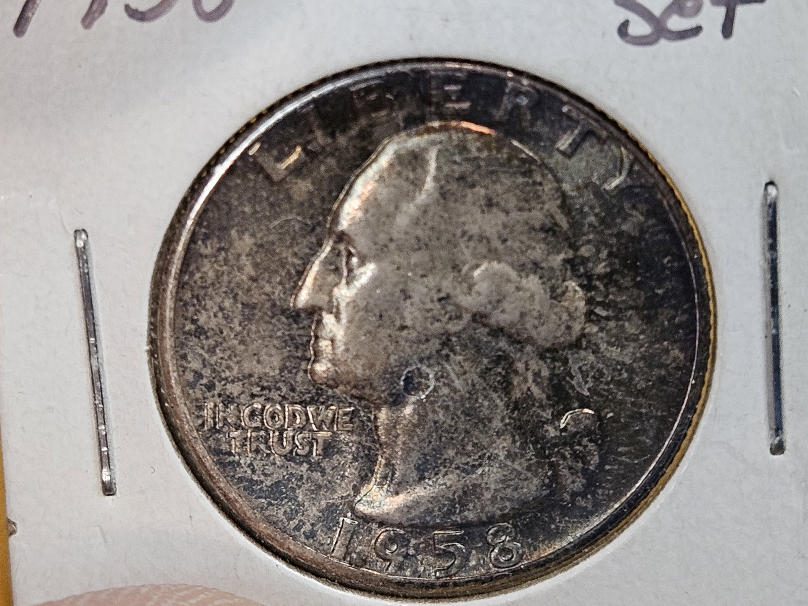 GEM Brilliant Uncirculated 1958 Washington Quarter - 6