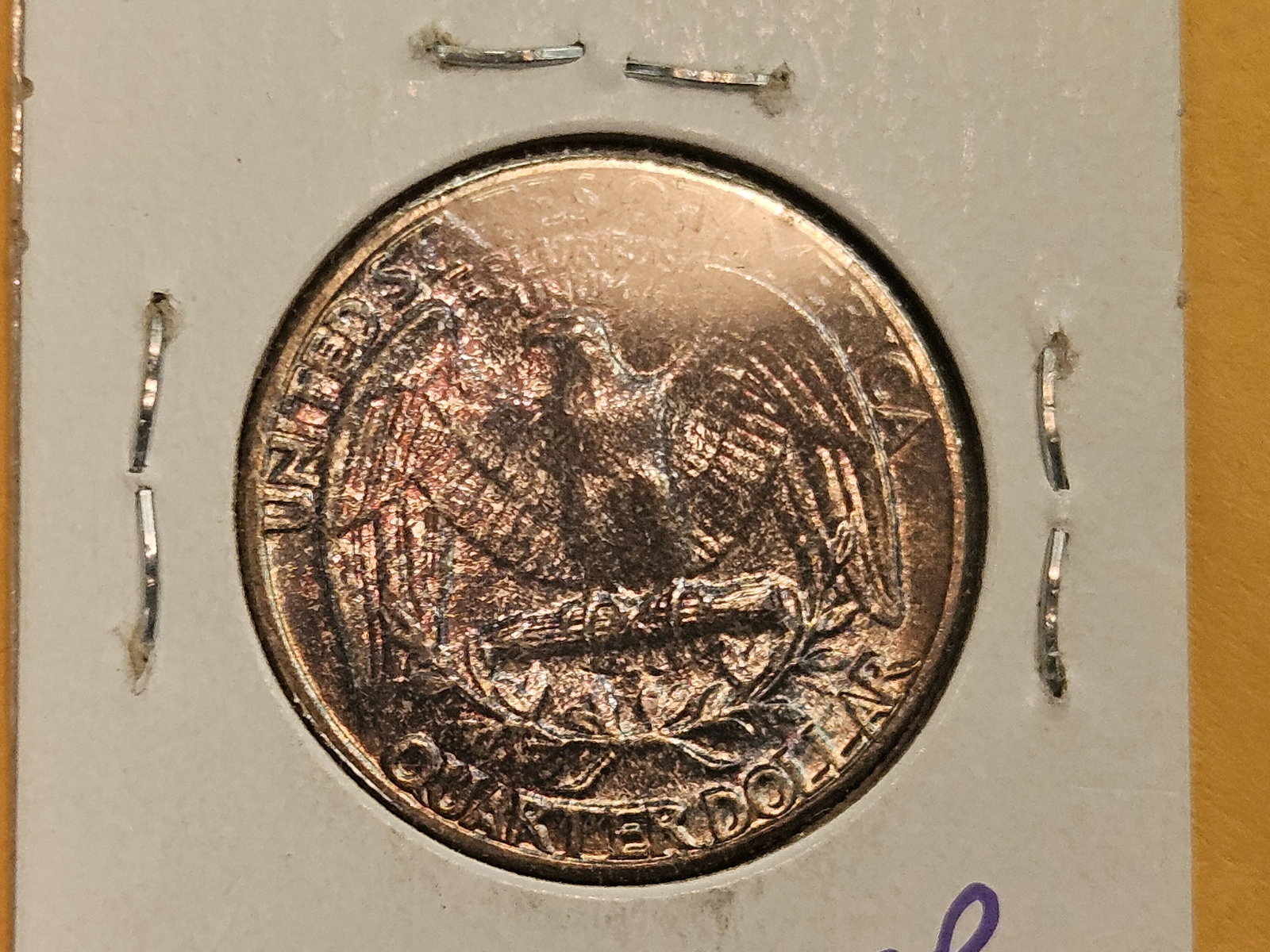 GEM Brilliant Uncirculated 1958 Washington Quarter - 9