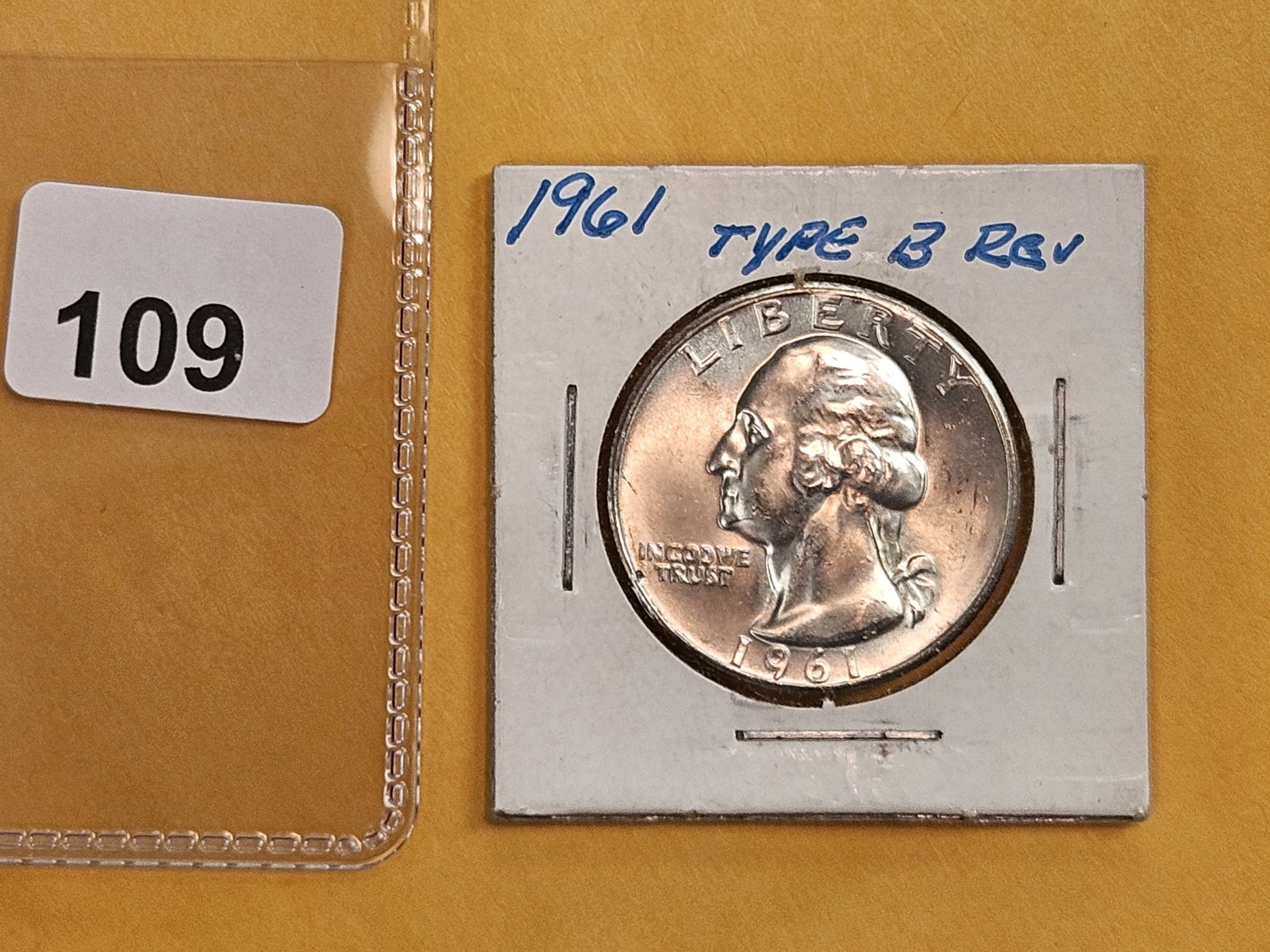 VARIETY! GEM Brilliant Uncirculated 1961 Washington Quarter - 2