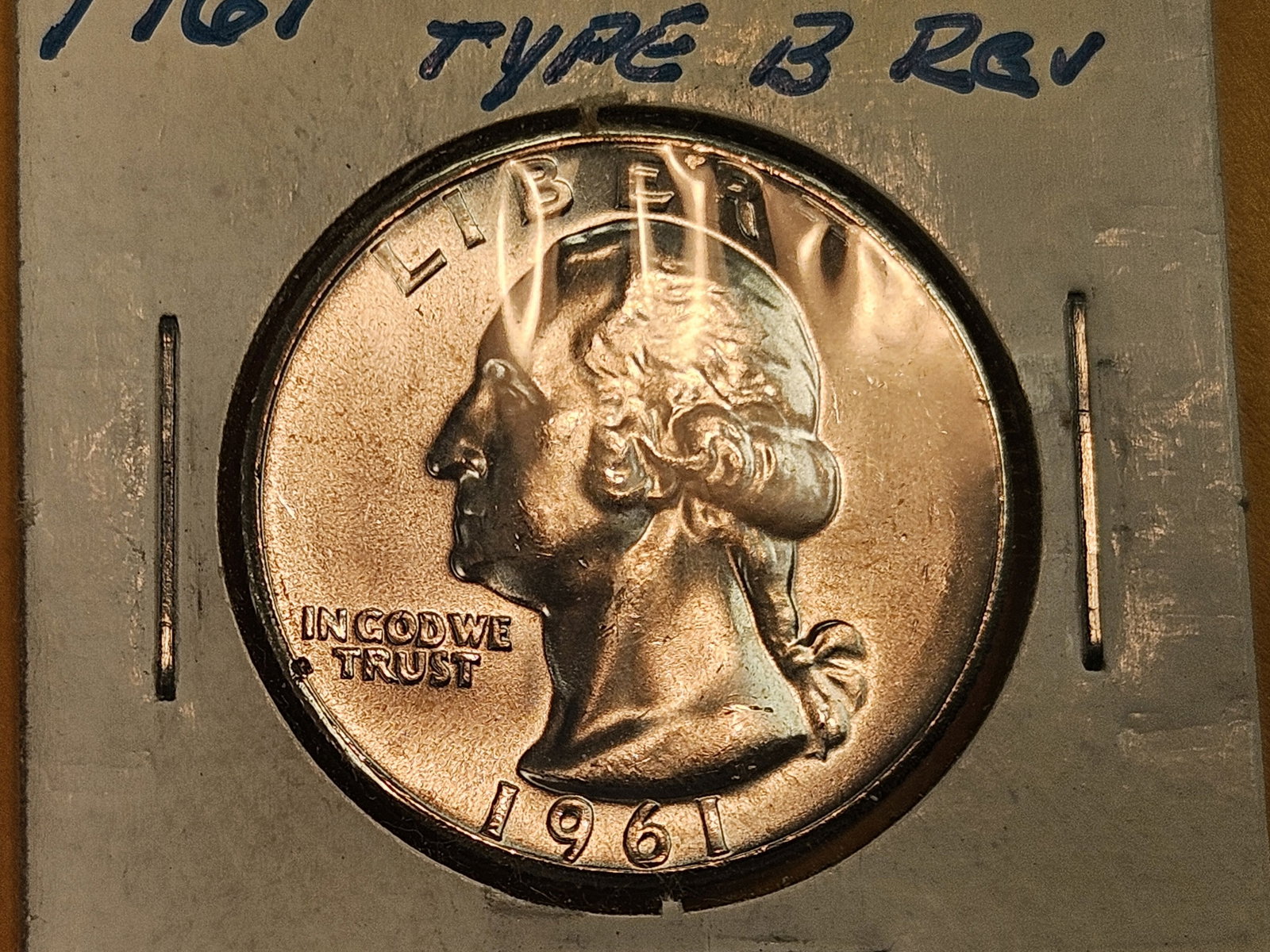 VARIETY! GEM Brilliant Uncirculated 1961 Washington Quarter - 3