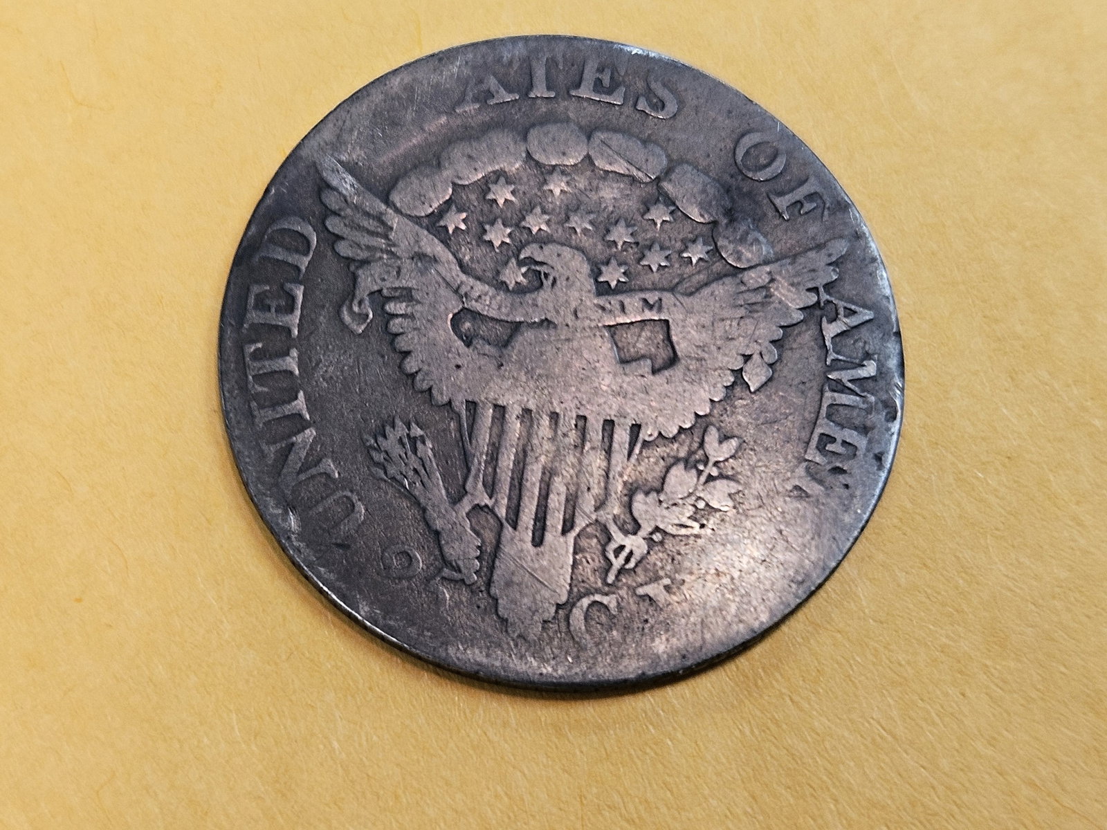 * Scarcer 1806 Draped Bust Quarter in Fine plus - details! - 6