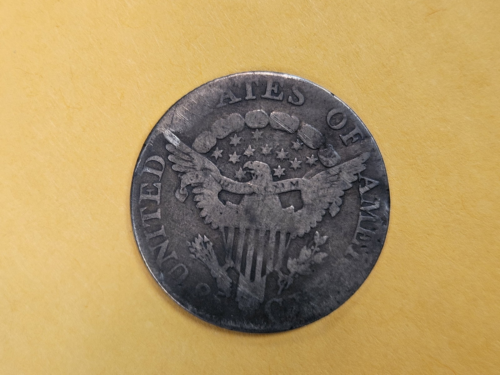 * Scarcer 1806 Draped Bust Quarter in Fine plus - details! - 8