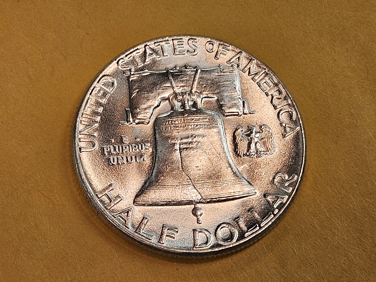 GEM Brilliant Uncirculated 1955 Franklin Half Dollar FBL - 5