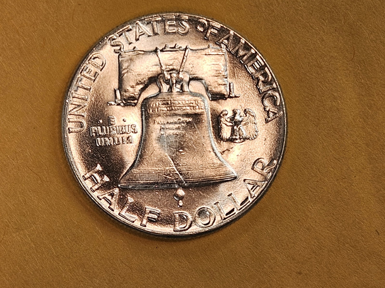 GEM Brilliant Uncirculated 1955 Franklin Half Dollar FBL - 6