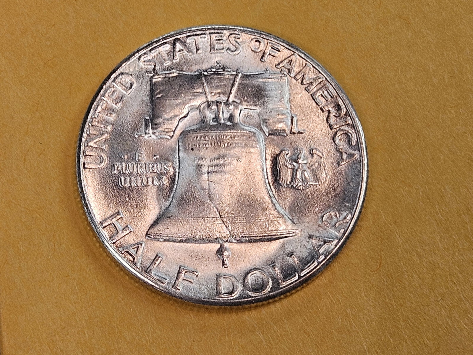 Very Choice Brilliant Uncirculated 1952-S Franklin Half Dollar - 4