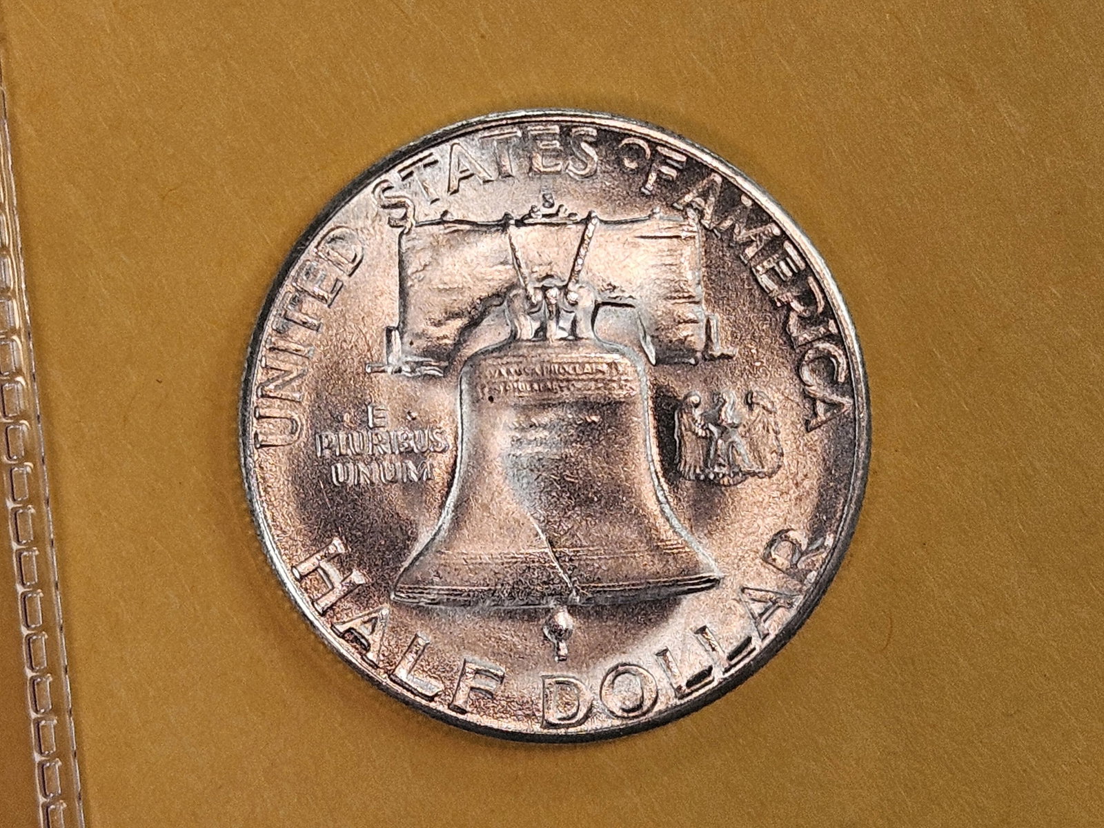 Very Choice Brilliant Uncirculated 1952-S Franklin Half Dollar - 5