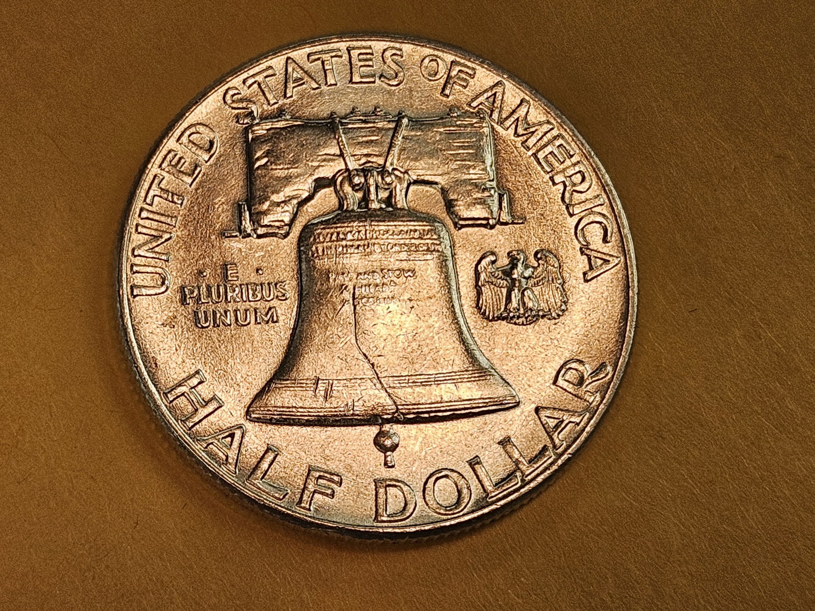 Choice Brilliant Uncirculated 1949 Franklin Half Dollar FBL - 4