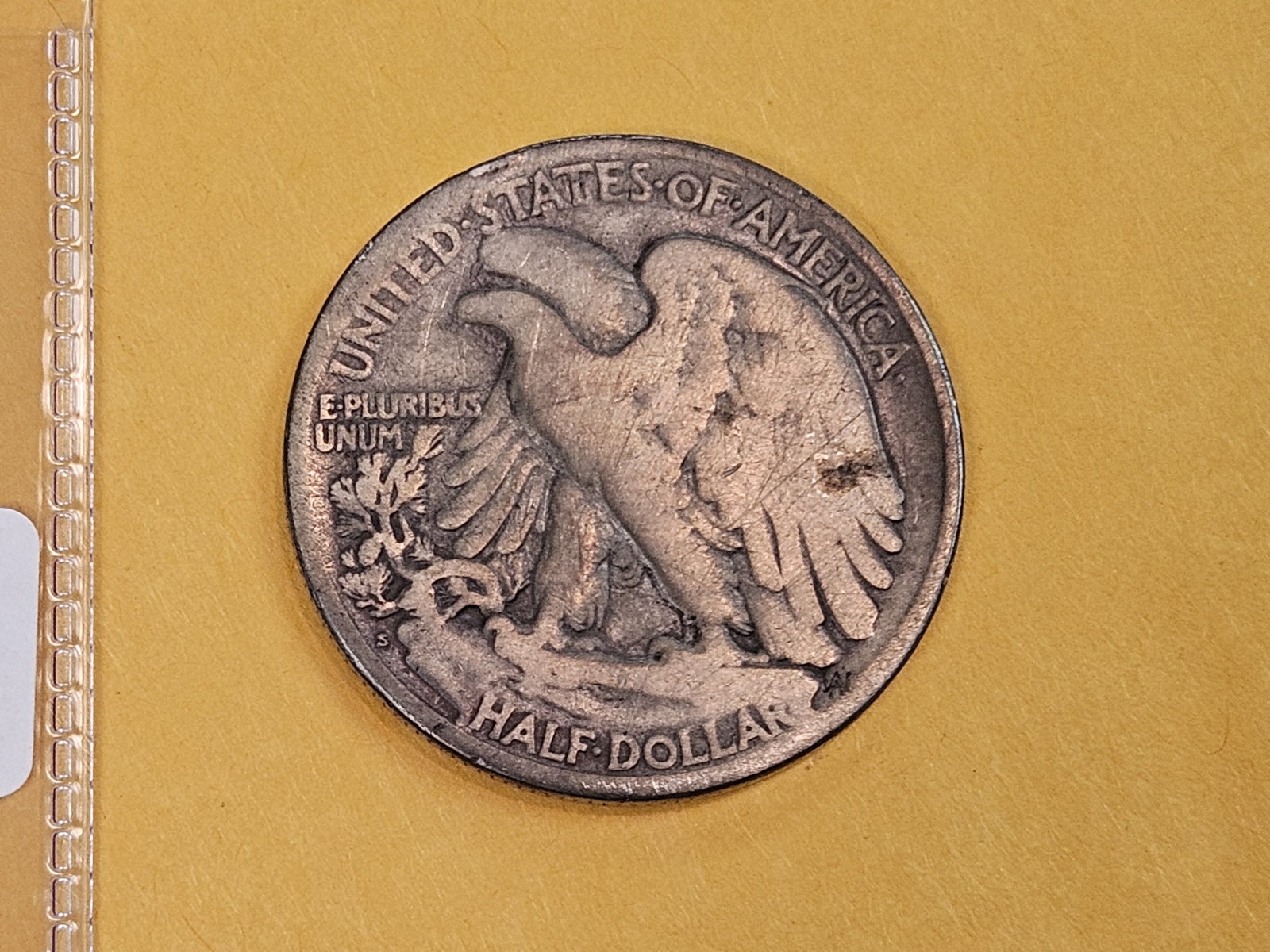 KEY DATE 1921-S Walking Liberty half Dollar - 3