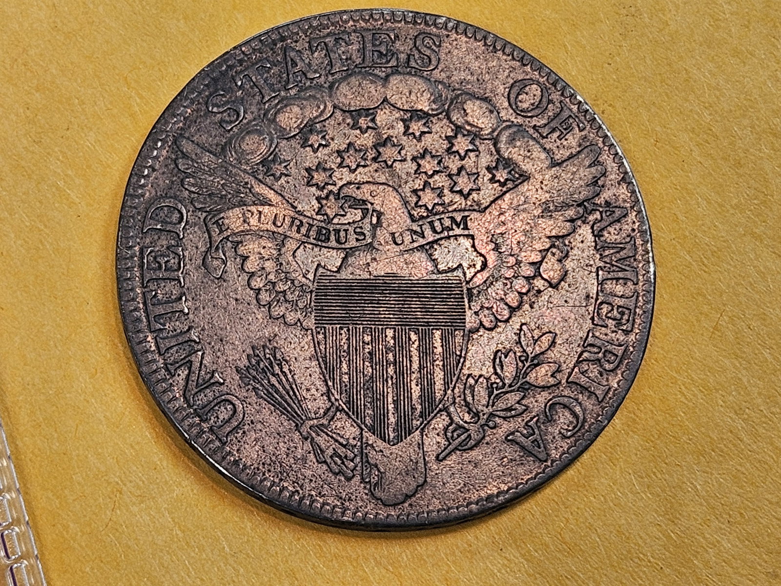 * Scarce! 1806 Draped Bust silver Half Dollar - 5