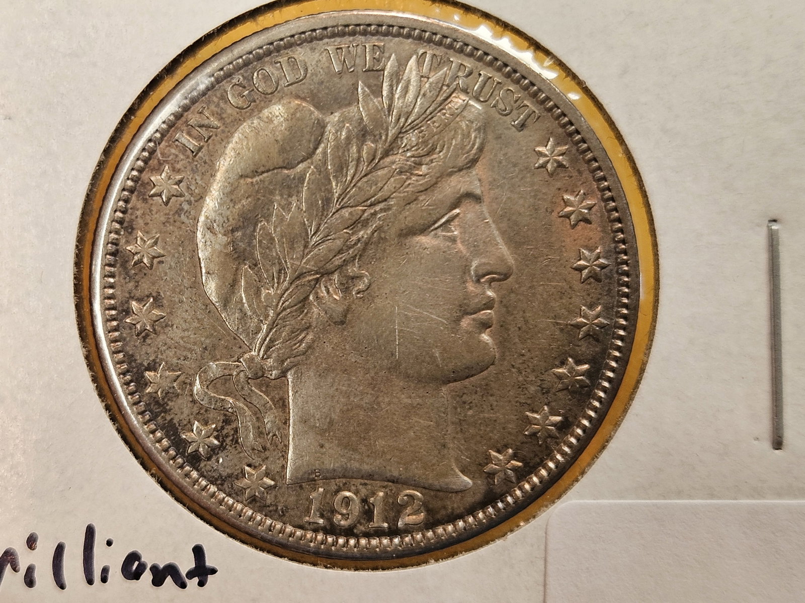 * Choice Brilliant About Uncirculated - 58 Barber Half Dollar - 5