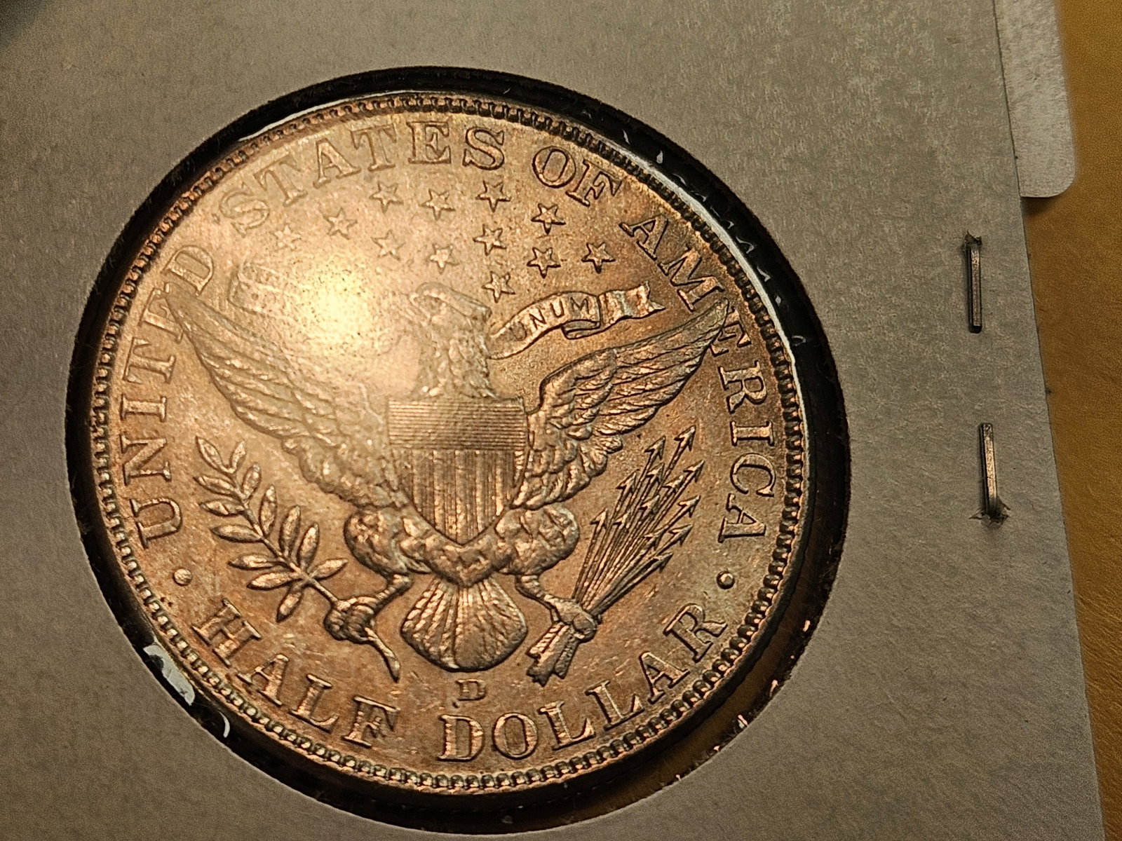 * Choice Brilliant About Uncirculated - 58 Barber Half Dollar - 6