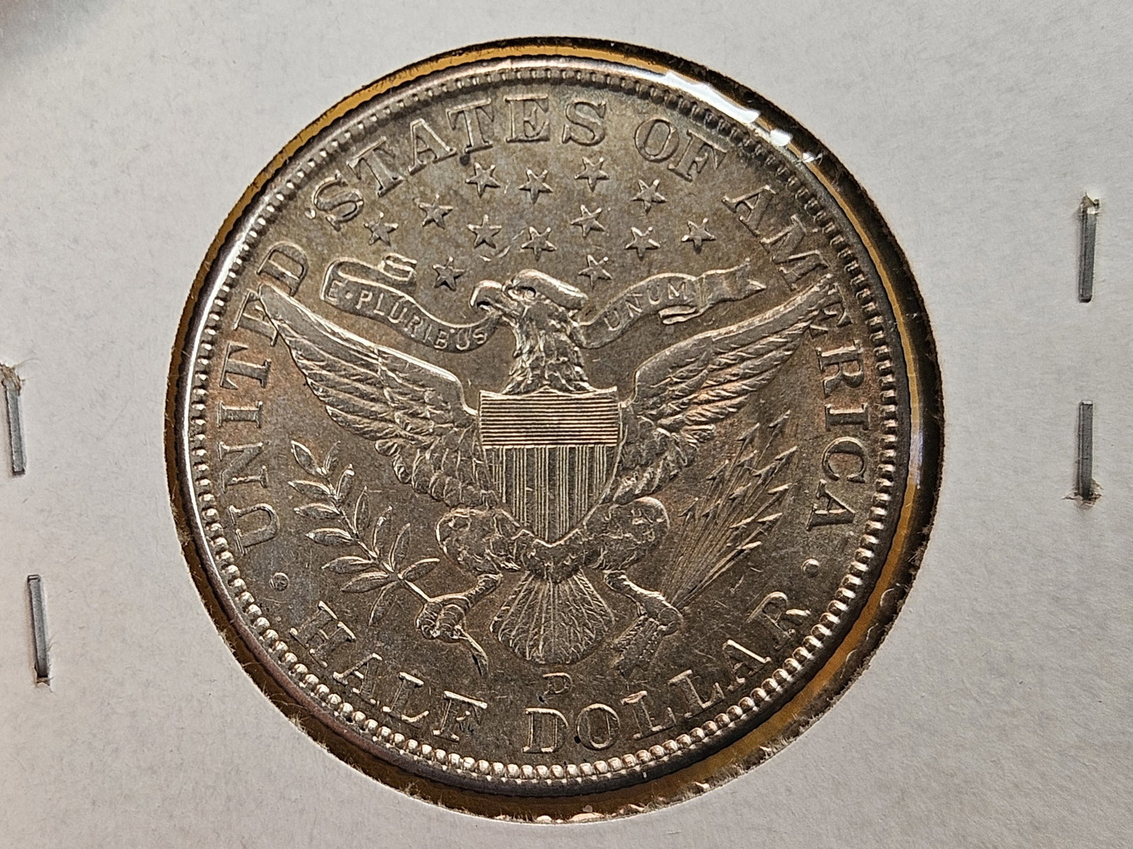 * Choice Brilliant About Uncirculated - 58 Barber Half Dollar - 8