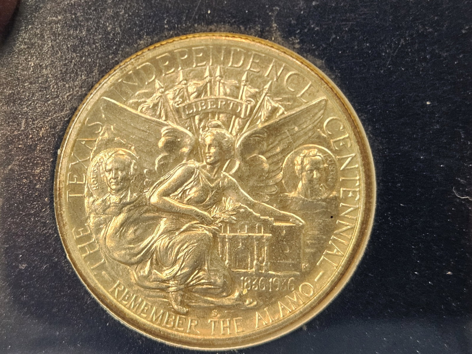 * GEM Brilliant Uncirculated 1937-S Texas Commemorative silver Half Dollar - 12
