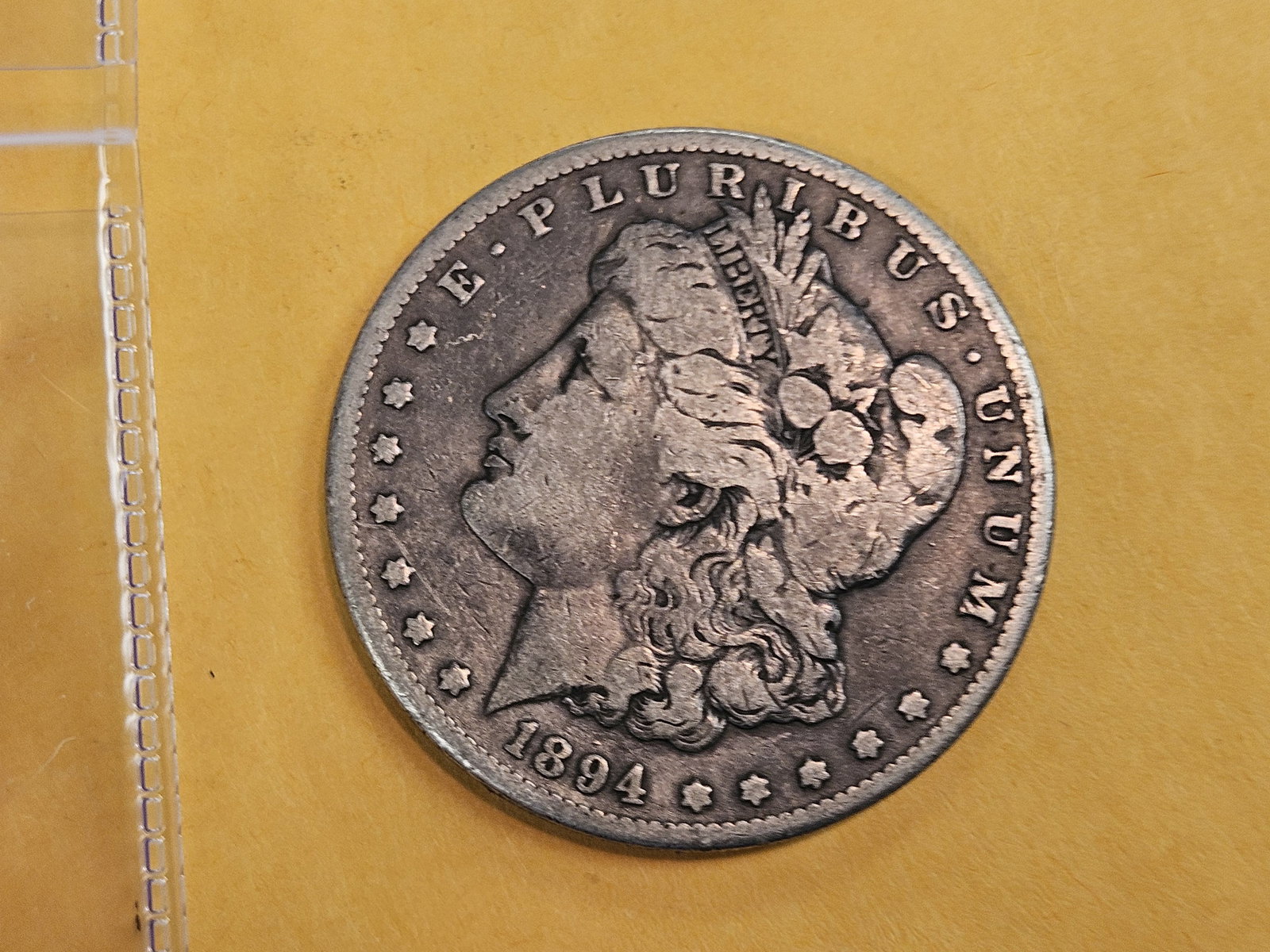 Better Date 1894-S Morgan Dollar: In Fine