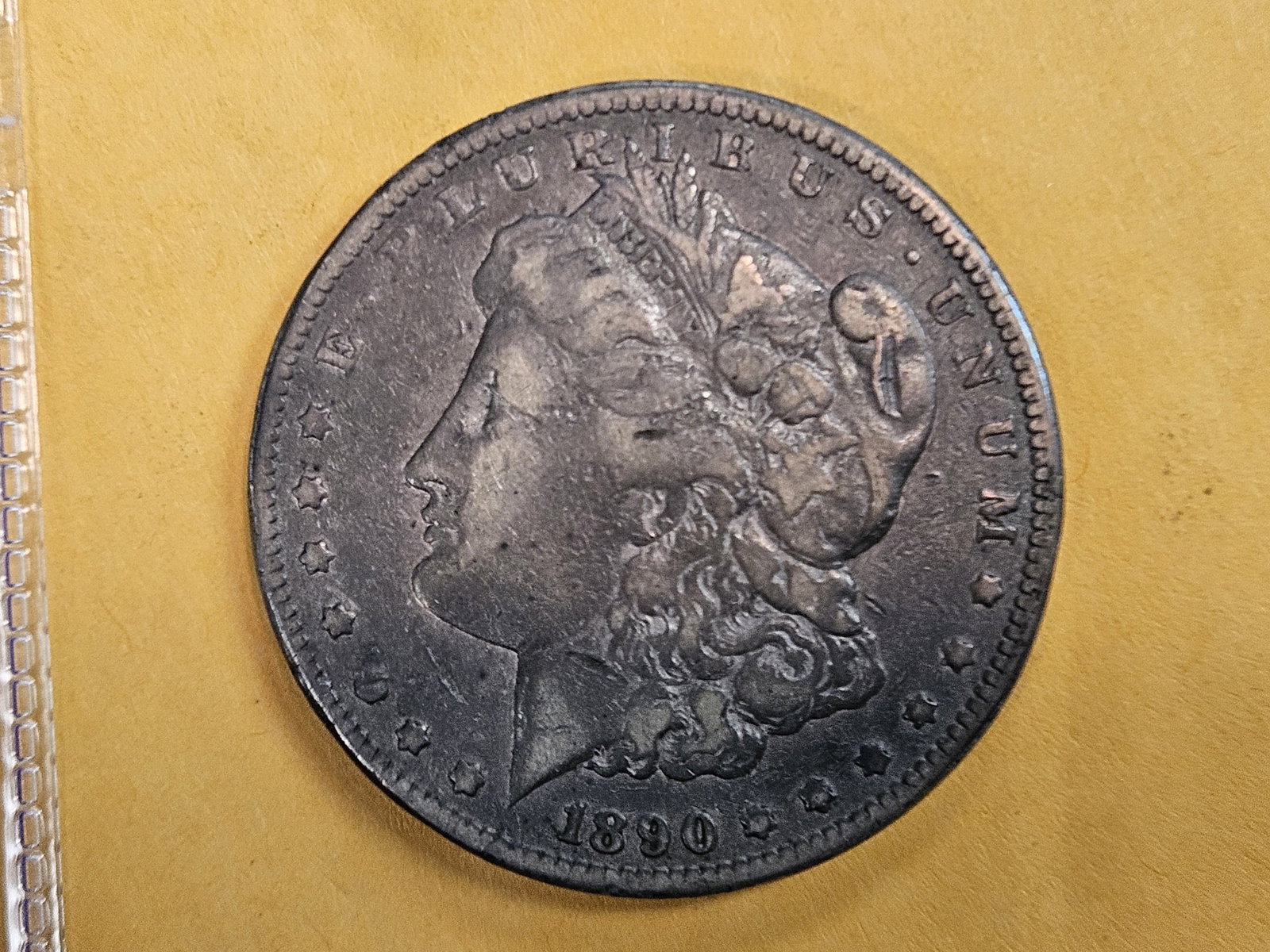 ** KEY DATE ** 1890-CC Morgan Dollar in Fine - 3