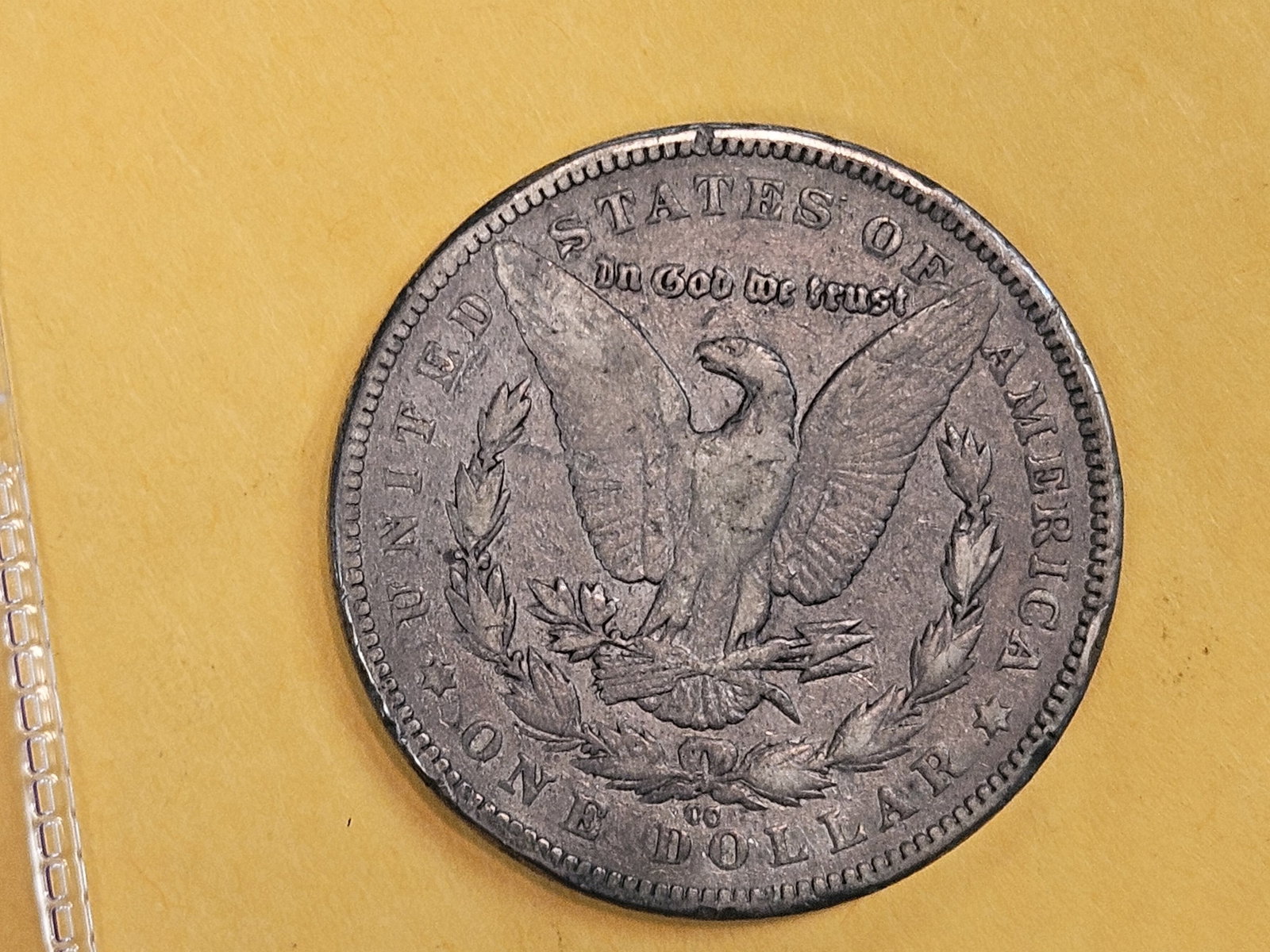 ** KEY DATE ** 1890-CC Morgan Dollar in Fine - 5