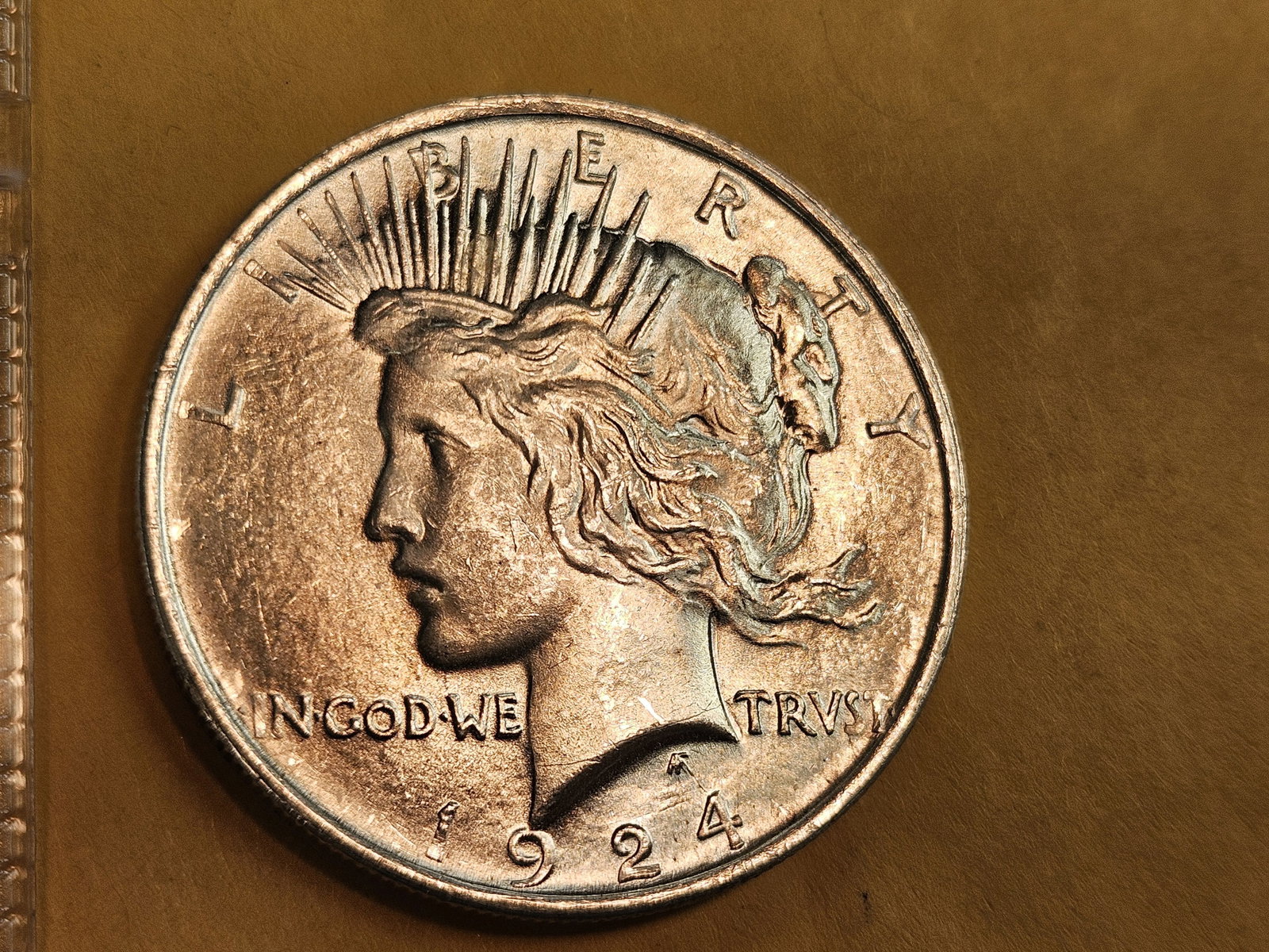 Very Choice to GEM Brilliant Uncirculated 1924 Peace Dollar - 4
