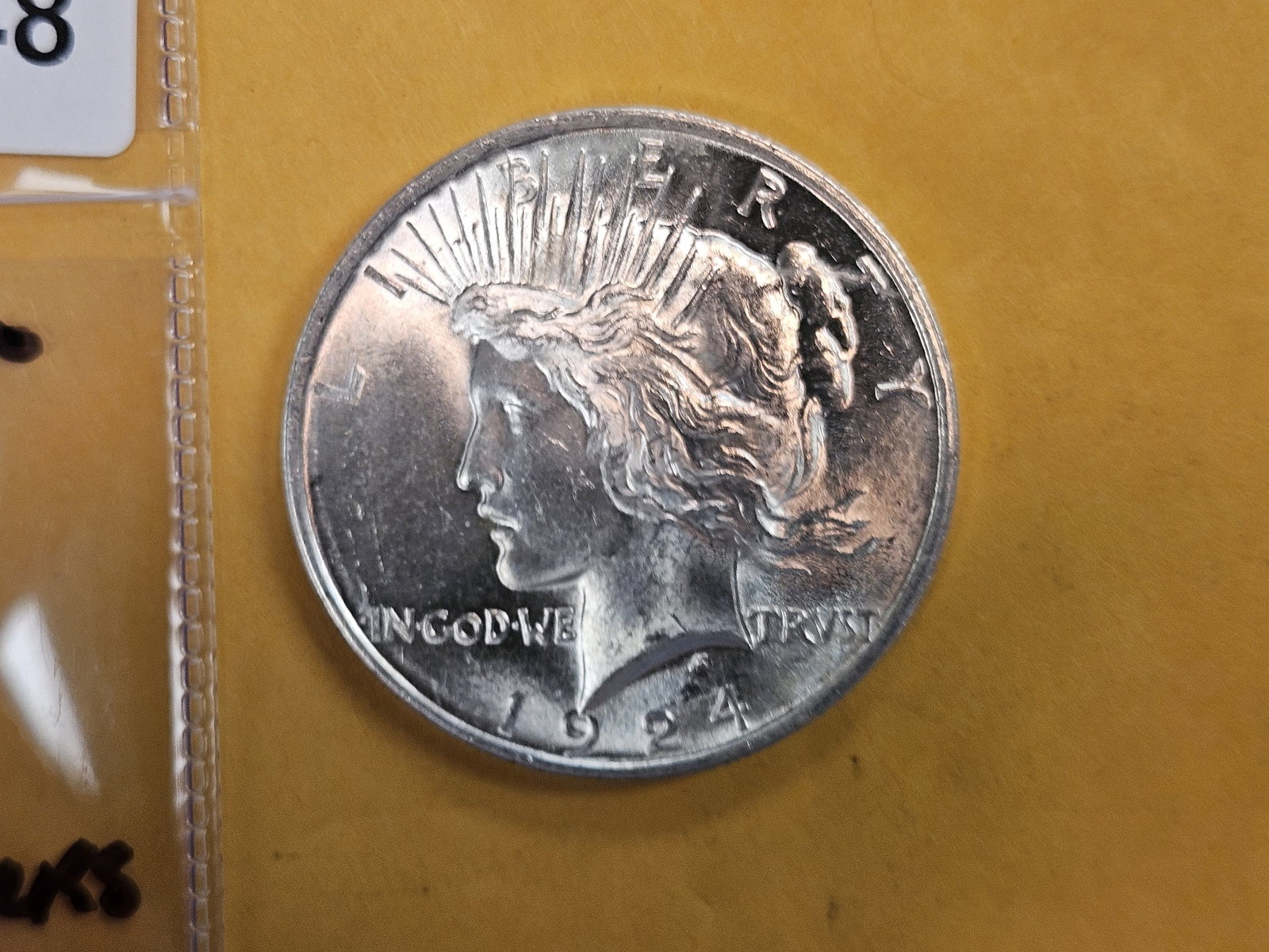 Very Choice to GEM Brilliant Uncirculated 1924 Peace Dollar - 6