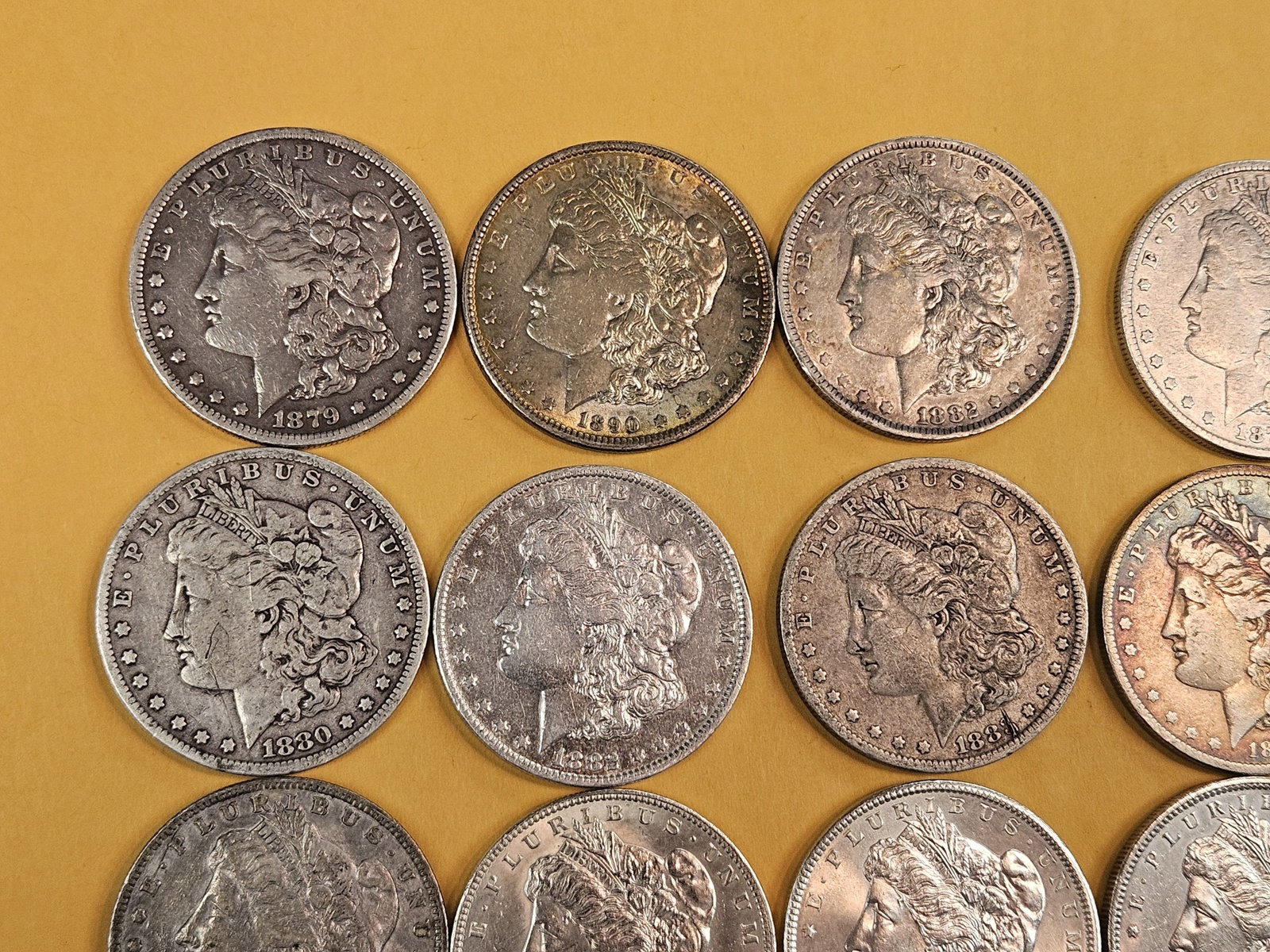 ** FULL ROLL ** Twenty Morgan Silver Dollars - 2