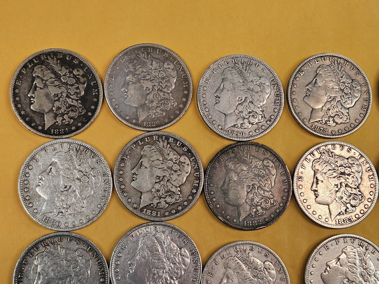 ** FULL ROLL ** Twenty Morgan Silver Dollars - 2