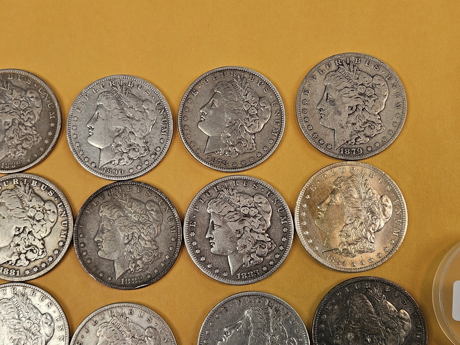 ** FULL ROLL ** Twenty Morgan Silver Dollars - 3