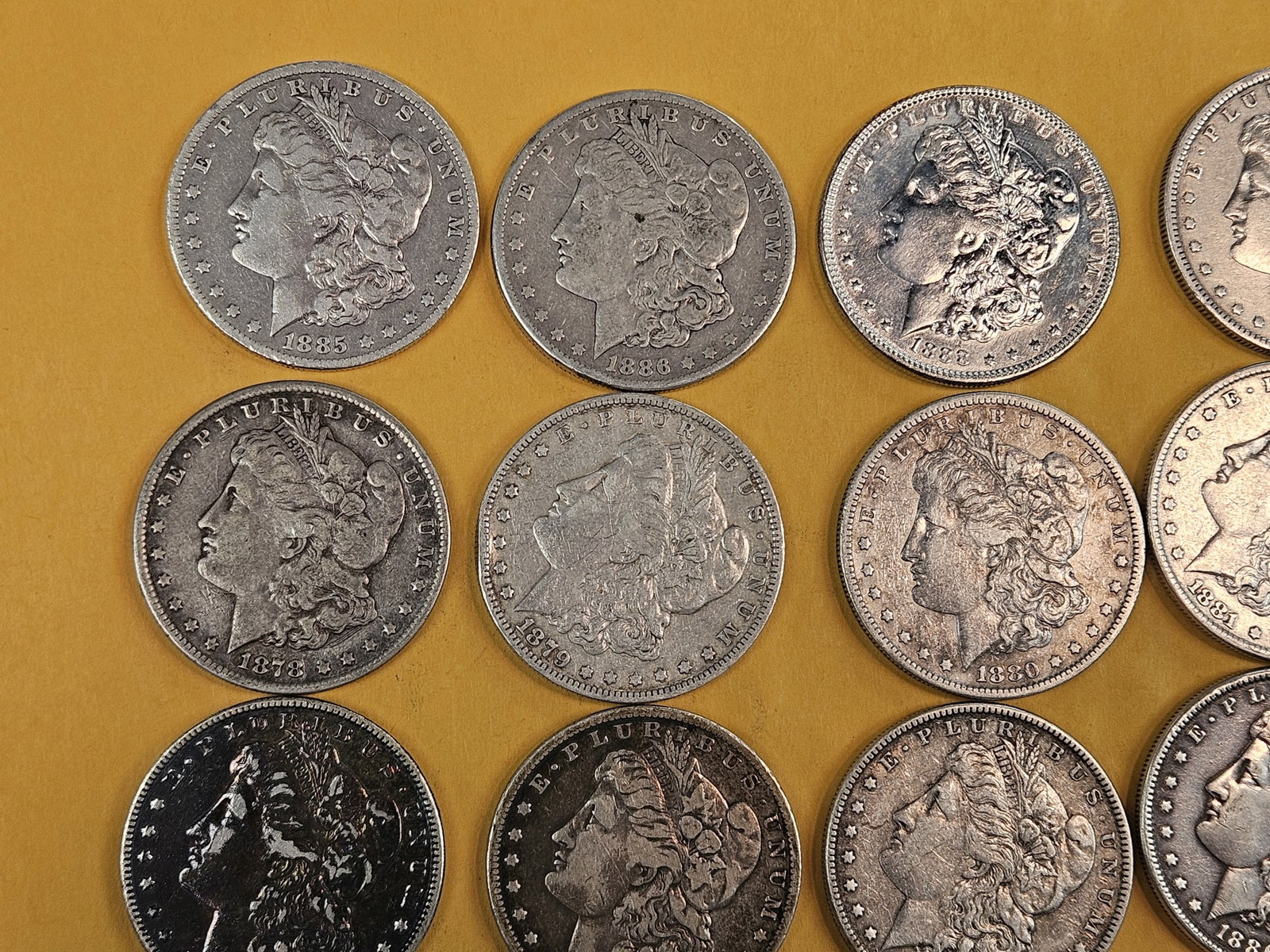 ** FULL ROLL ** Twenty Morgan Silver Dollars - 2