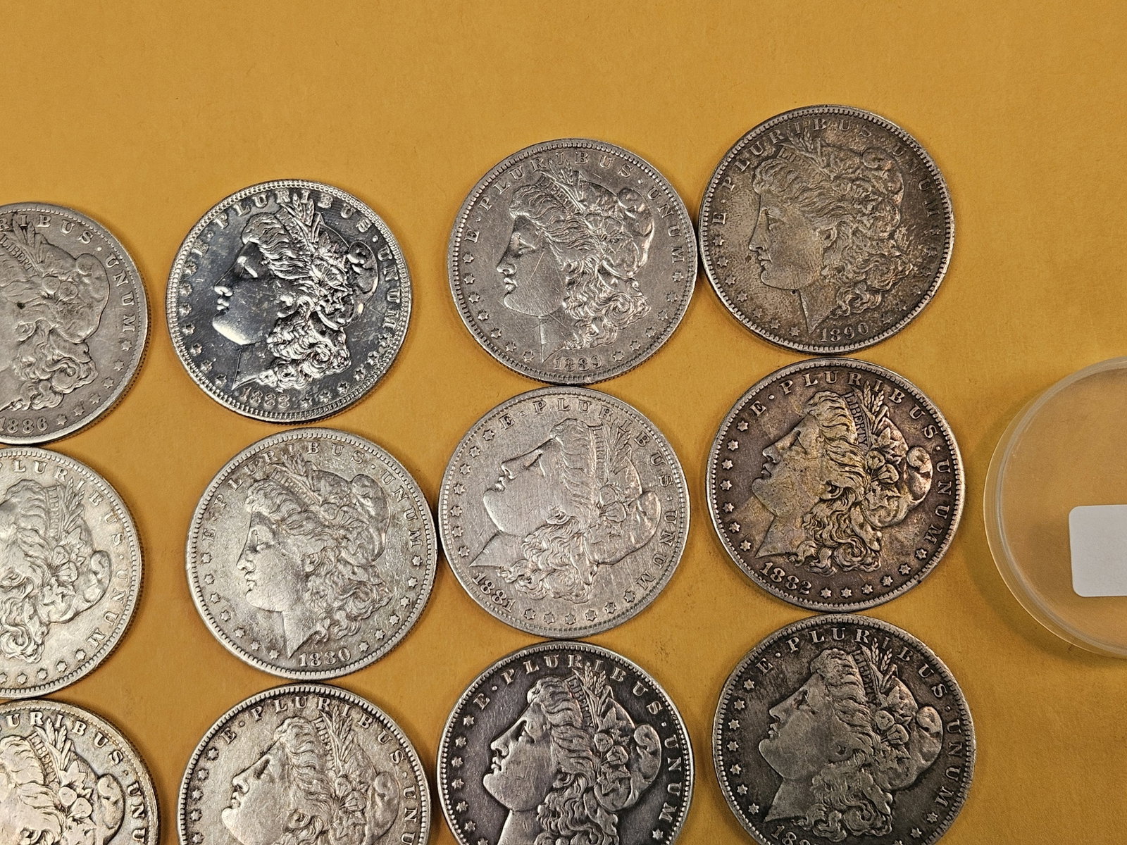 ** FULL ROLL ** Twenty Morgan Silver Dollars - 3