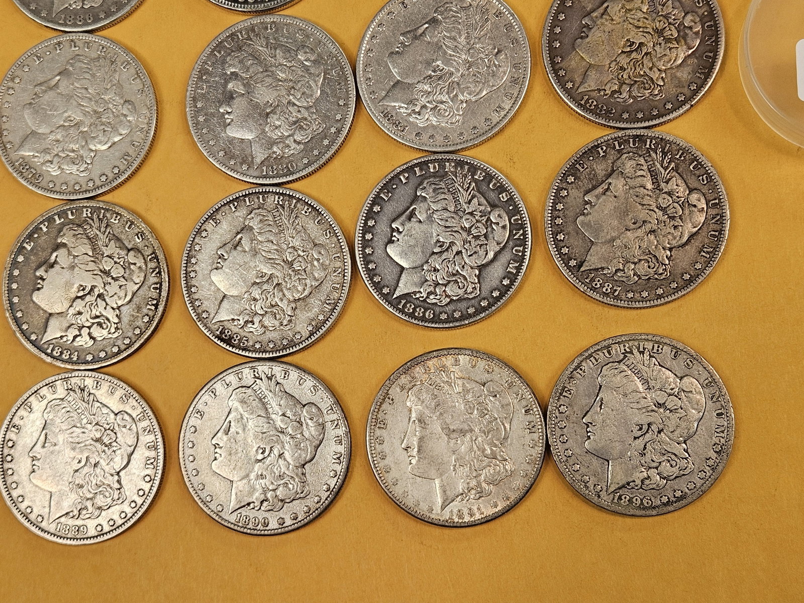 ** FULL ROLL ** Twenty Morgan Silver Dollars - 5