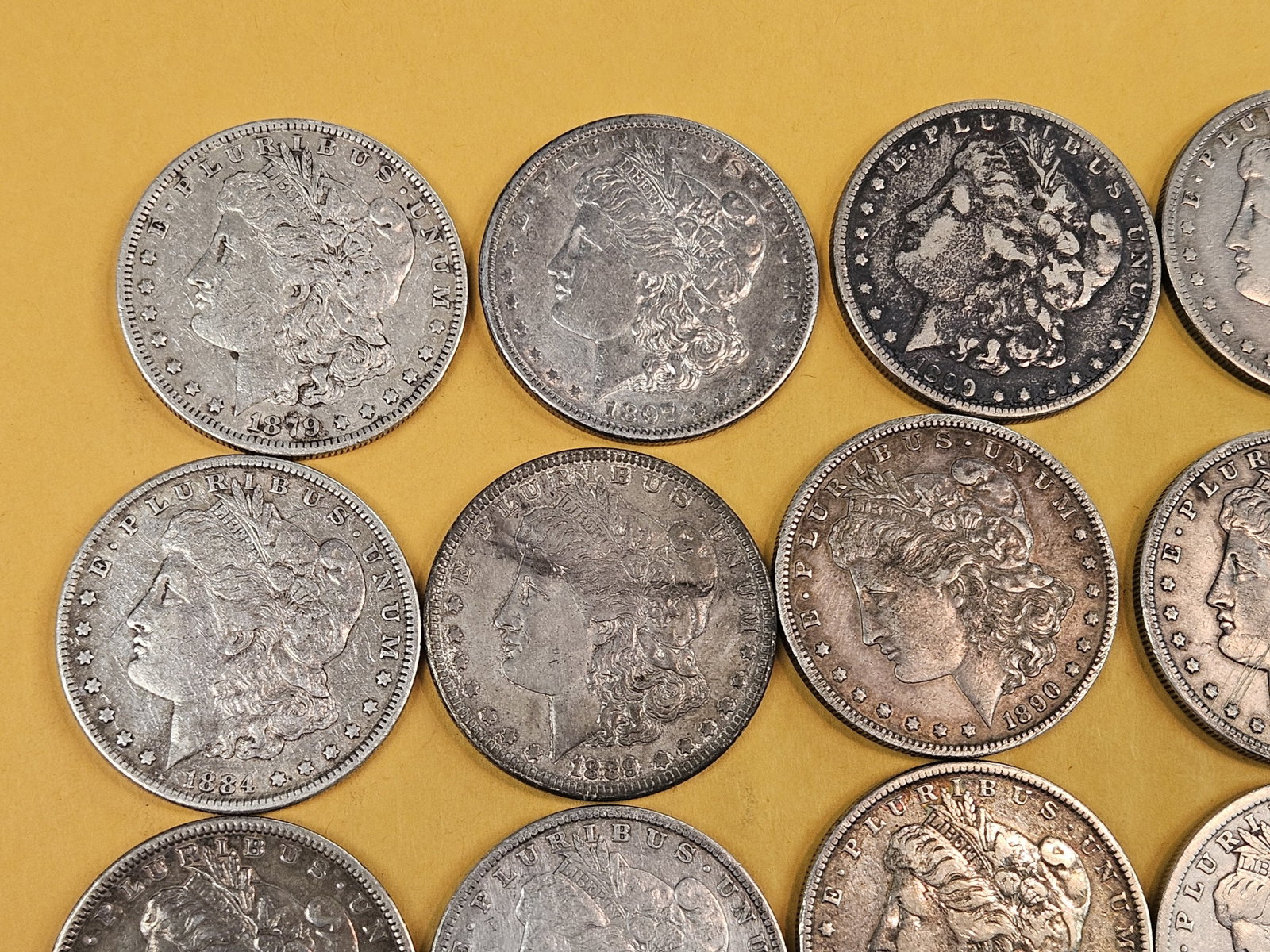 ** FULL ROLL ** Twenty Morgan Silver Dollars - 2