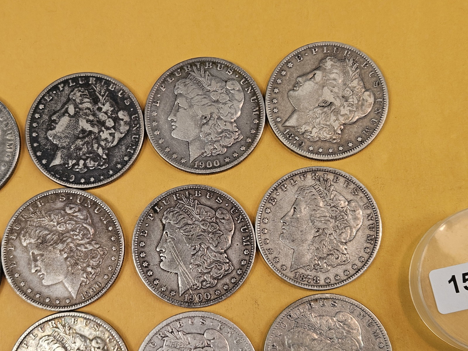 ** FULL ROLL ** Twenty Morgan Silver Dollars - 3