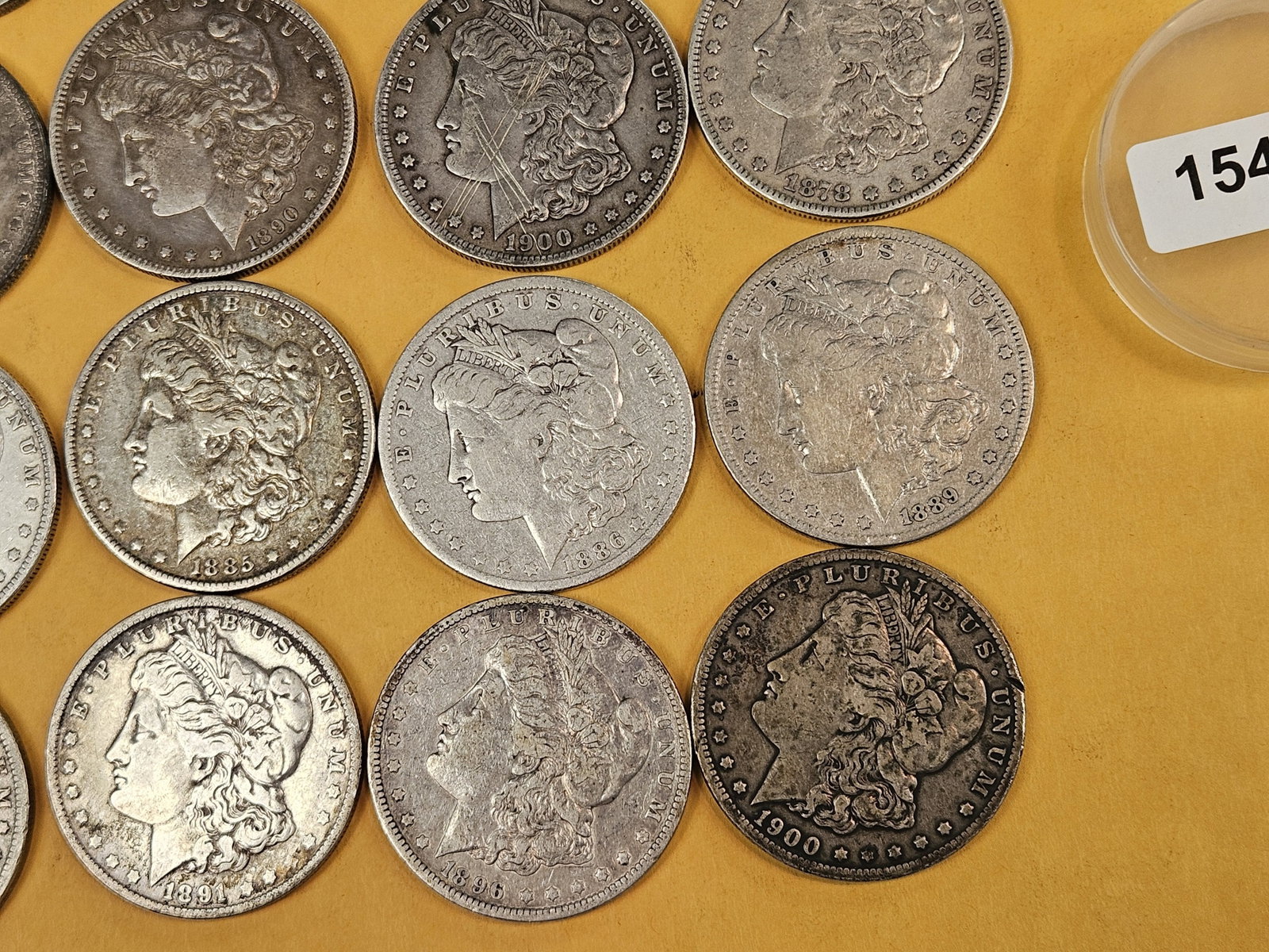 ** FULL ROLL ** Twenty Morgan Silver Dollars - 5