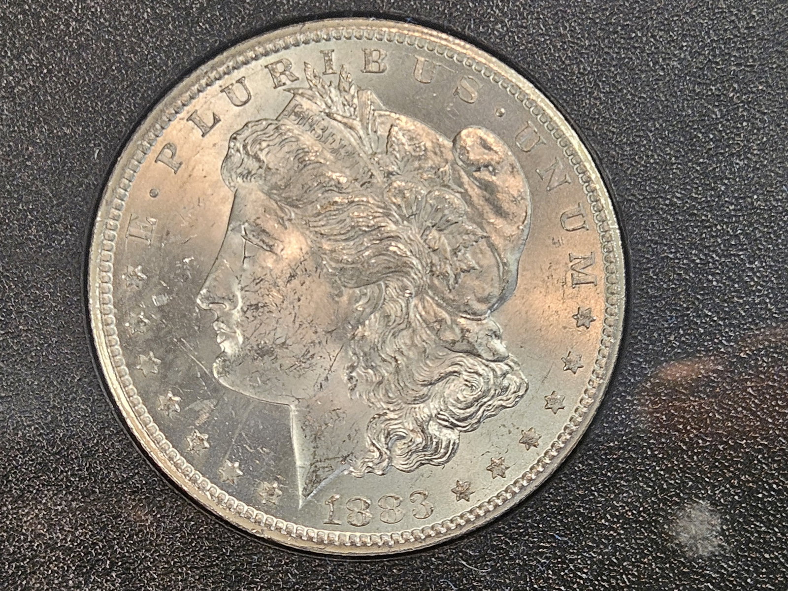 ** KEY DATE ** GSA 1883-CC Morgan Dollar in Choice Brilliant Uncirculated - 3
