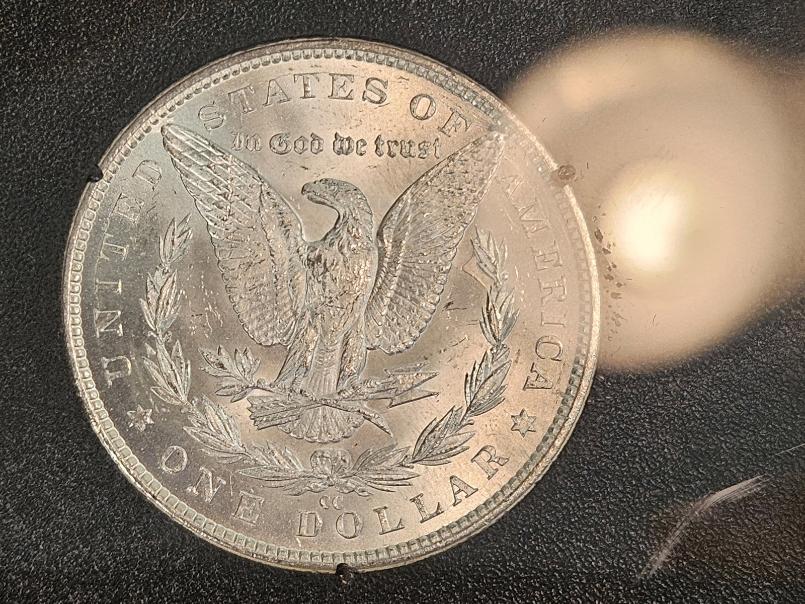 ** KEY DATE ** GSA 1883-CC Morgan Dollar in Choice Brilliant Uncirculated - 6