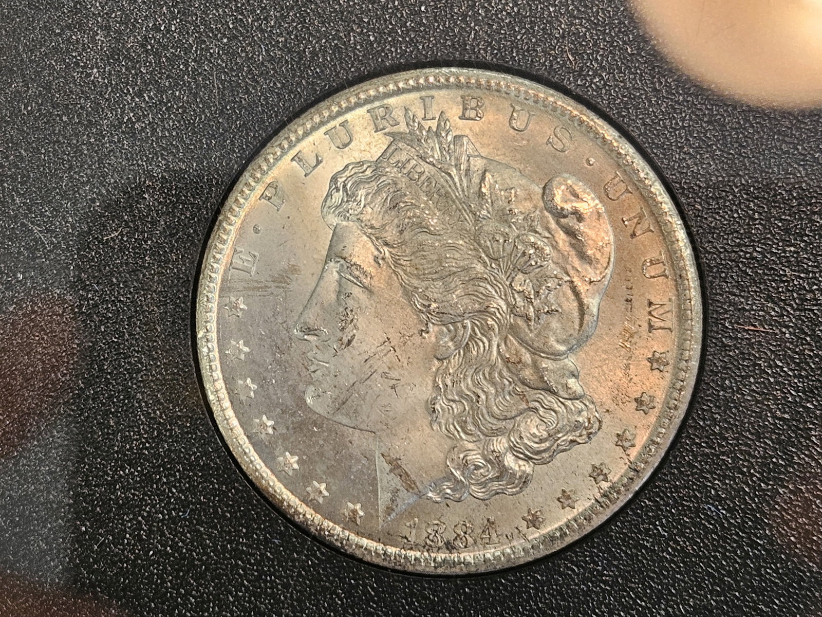 ** KEY DATE ** GSA 1884-CC Morgan Dollar in Choice Brilliant Uncirculated: KEY DATE! CARSON CITY! In original GSA hard pack. No outer box or COA