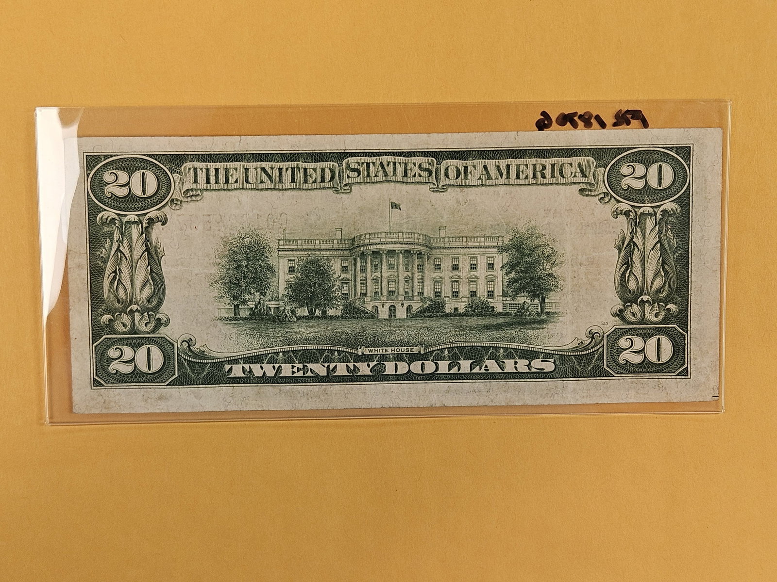 Series of 1929 Twenty Dollar National Currency in Very Fine - 2