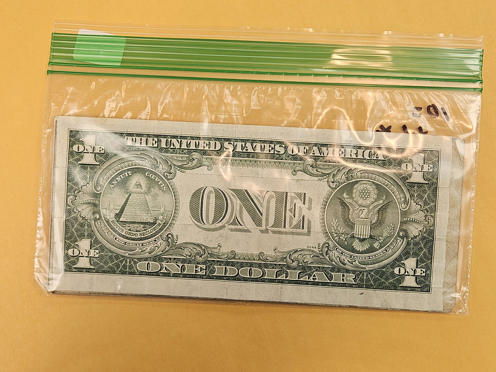 Ten, little better, One Dollar Silver Certificates - 2