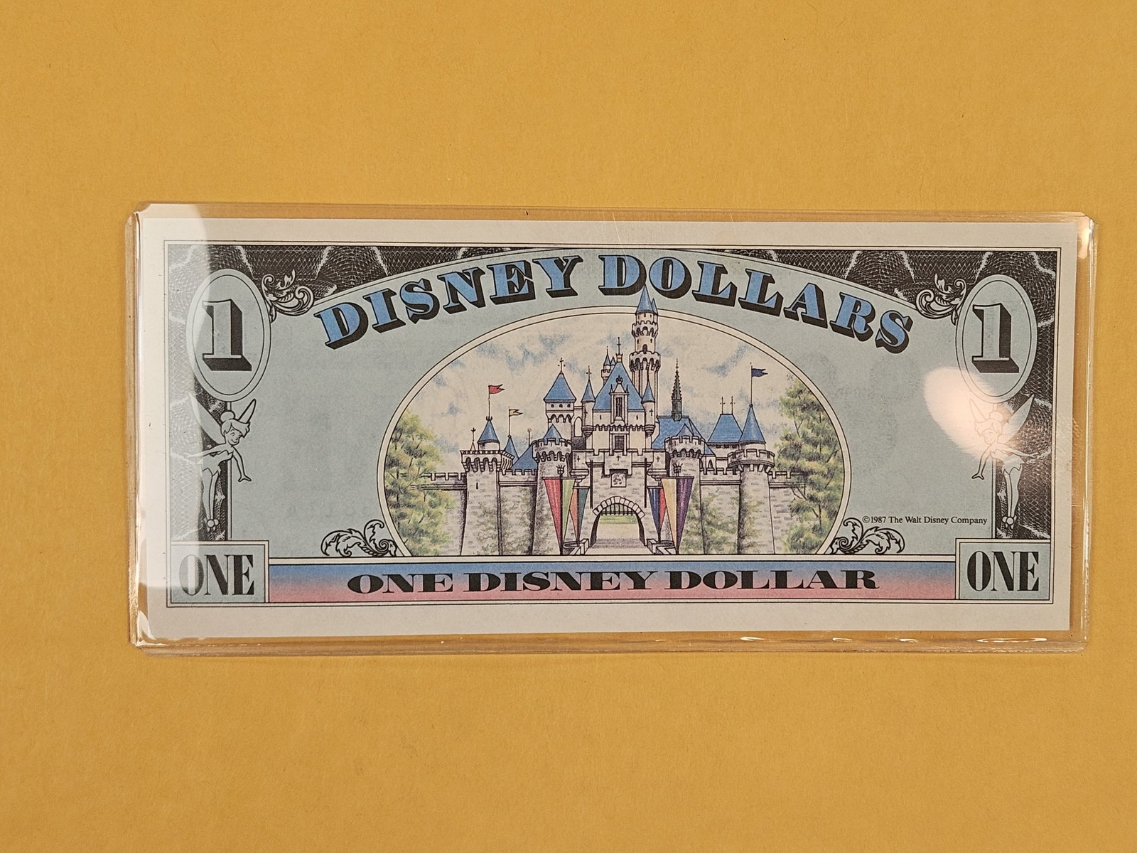 DISNEY DOLLAR! Crisp Uncirculated 1989-A One Dollar - 2