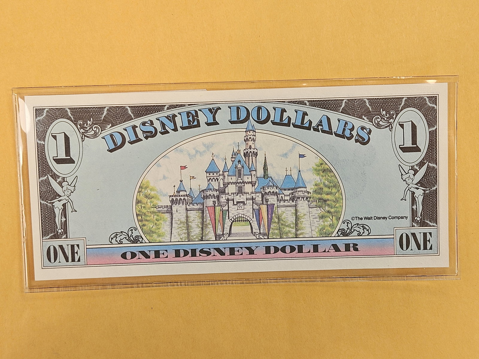 DISNEY DOLLAR! Crisp Uncirculated 1990-A One Dollar - 2
