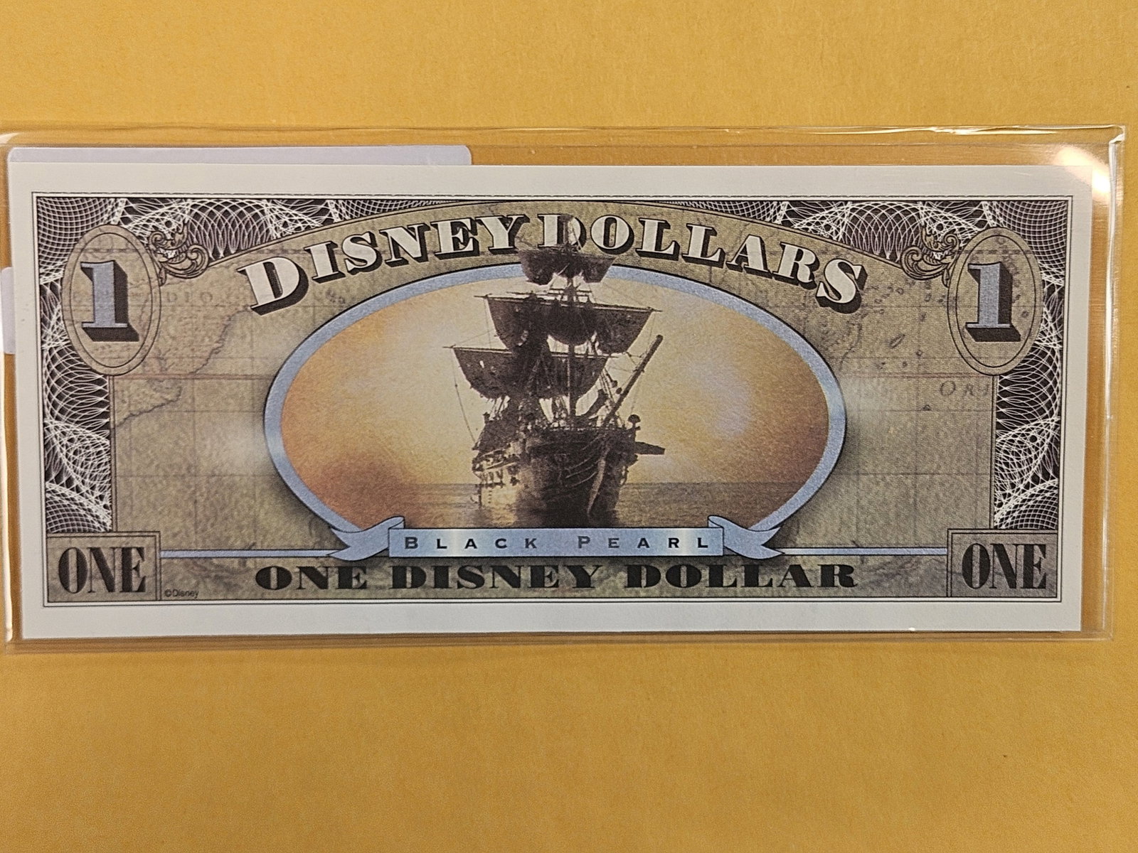 DISNEY DOLLAR! Crisp Uncirculated 2007-D One Dollar - 2