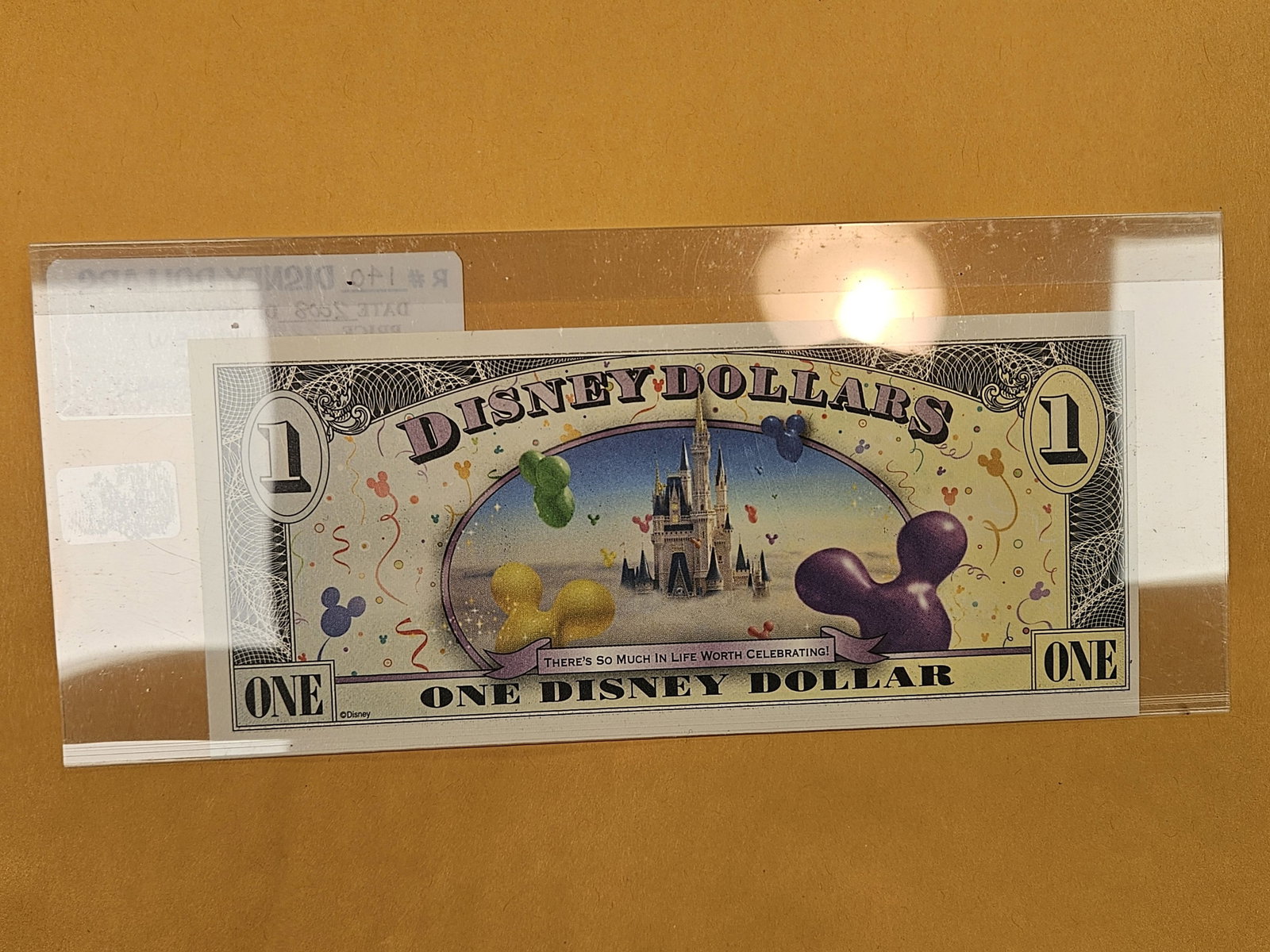 DISNEY DOLLAR! Crisp Uncirculated 2009-T One Dollar - 2