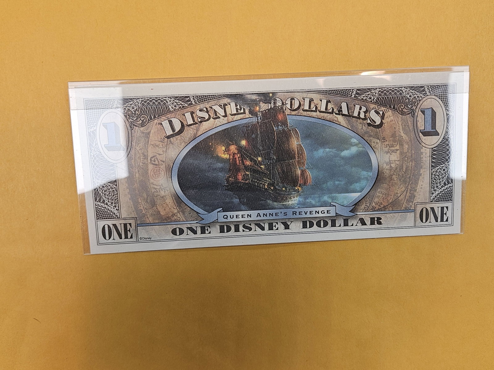 DISNEY DOLLAR! Crisp Uncirculated 2011-D One Dollar - 2